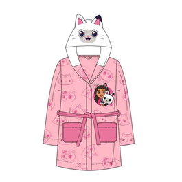 Cerdá Gabby's Dollhouse Batôn Doudoune Corail En Polaire Avec Applications Pour Fille 3 Ans