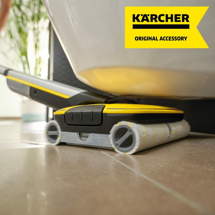 Kärcher Kit de rouleaux en microfibre FC 5 jaune Kärcher Kit de rouleaux en microfibre FC 5 jaune