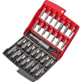 Facom E.120PB Boîte de 28 embouts 1/4" High Perf' (Fente, PH, PZ, 6 pans, Torx) - Étalon professionnel pour vissage manuel