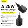 Baseus TZCCSUP-L01 Noir Chargeur mural