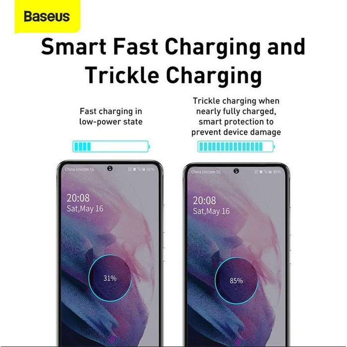 Baseus TZCCSUP-L01 Noir Chargeur mural