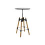Table d'appoint DKD Home Decor 8424001831456 60 x 60 x 105 cm Naturel Noir Métal Bois