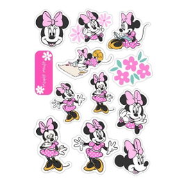 Safta Set d'autocollants Minnie Mouse Minty 10,5x14,8cm