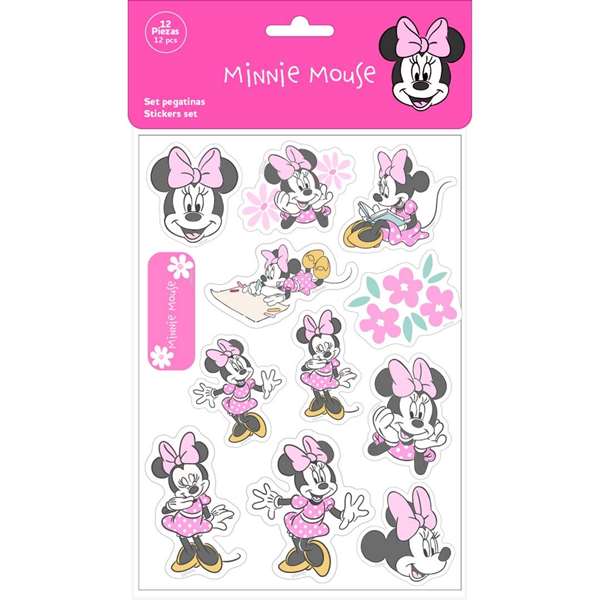 Safta Set d'autocollants Minnie Mouse Minty 10,5x14,8cm
