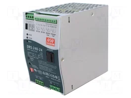 MEAN WELL DRS-240-24 Alimentation tampon rail DIN 240W 24VDC
