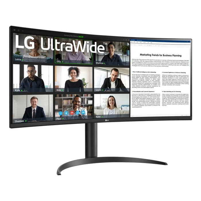 LG Monitor UltraWide 34WR55QK-B Noir 86,4 cm (34 pouces) lifetyle