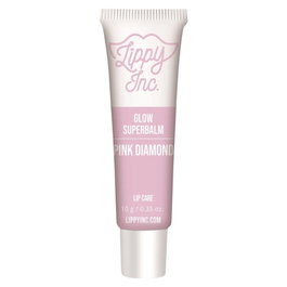 Lippy Inc., Glow Superbalm Pink Diamond Baume à Lèvres Diamant Rose 10 g