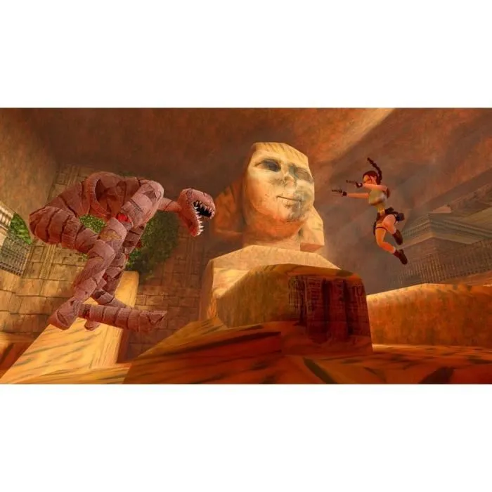 Just For Games - Tomb Raider I-III Remastered Starring Lara Croft - Jeu PS5 - Collection remastérisée avec extensions