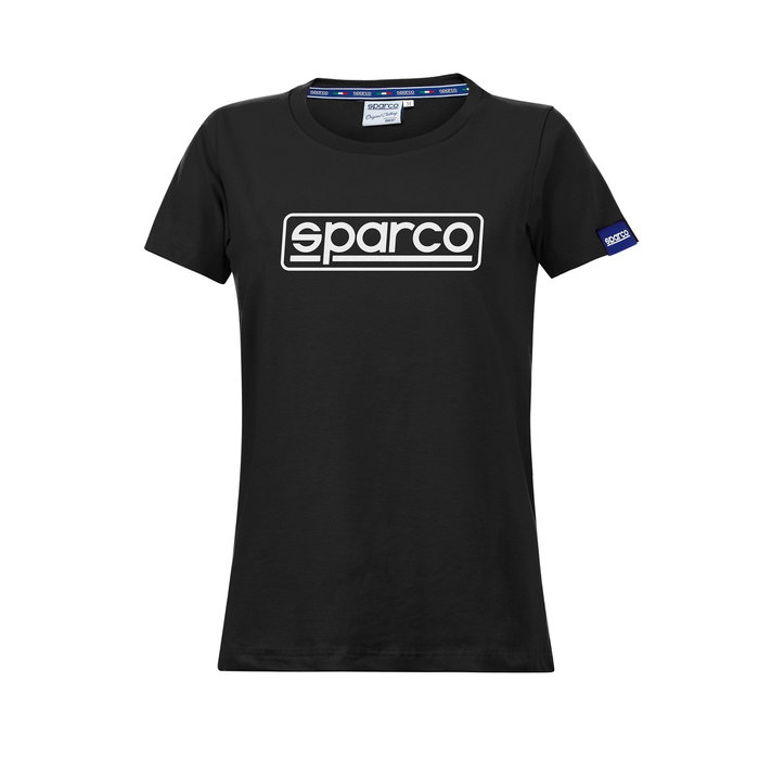 Sparco T-Shirt Lady Frame Taille S Noir S01325NR1S