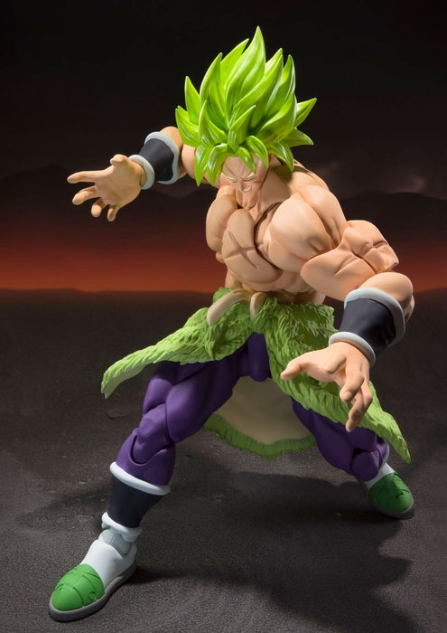 Bandai Tamashii Nations Dragonball Super Broly figurine S.H. Figuarts Super Saiyan Broly Fullpower 22 cm