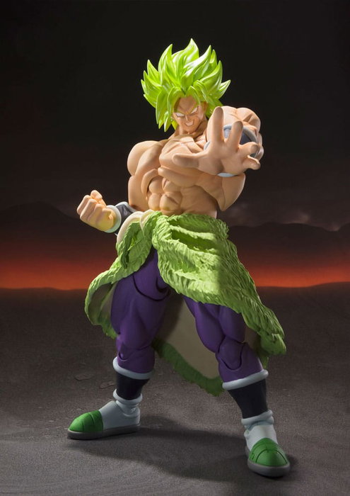 Bandai Tamashii Nations Dragonball Super Broly figurine S.H. Figuarts Super Saiyan Broly Fullpower 22 cm