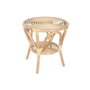 Home ESPRIT Ensemble Table + 2 Chaises Blanc Naturel