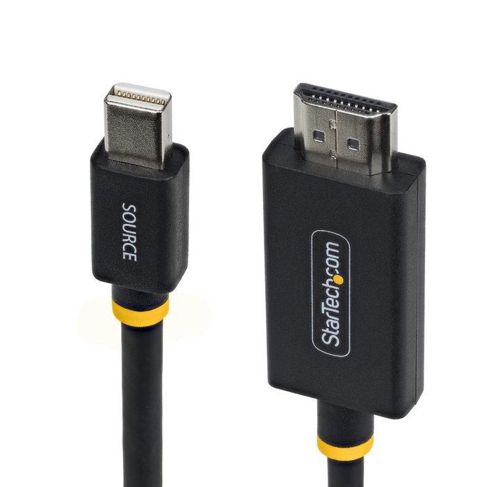 Startechcom Câble adaptateur actif Mini DisplayPort vers HDMI 2.0, 2m, Noir Startechcom Câble adaptateur actif Mini DisplayPort vers HDMI 2.0, 2m, Noir