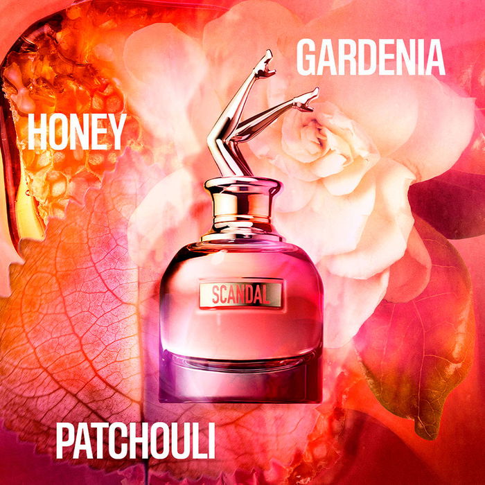 Jean Paul Gaultier Scandal Eau de Parfum Vaporisateur 50 ml - Unisexe - Notes de Miel, Gardénia et Patchouli - Flacon Iconique