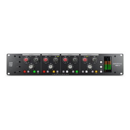 SSL Pure Drive Quad – Préamplificateur 4 canaux avec alimentation fantôme +48V, filtre passe-haut, contrôle de gain et modes Drive