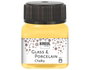 Kreul Peinture verre et porcelaine Glass & Porcelain Chalky mate Jaune safran 20ml