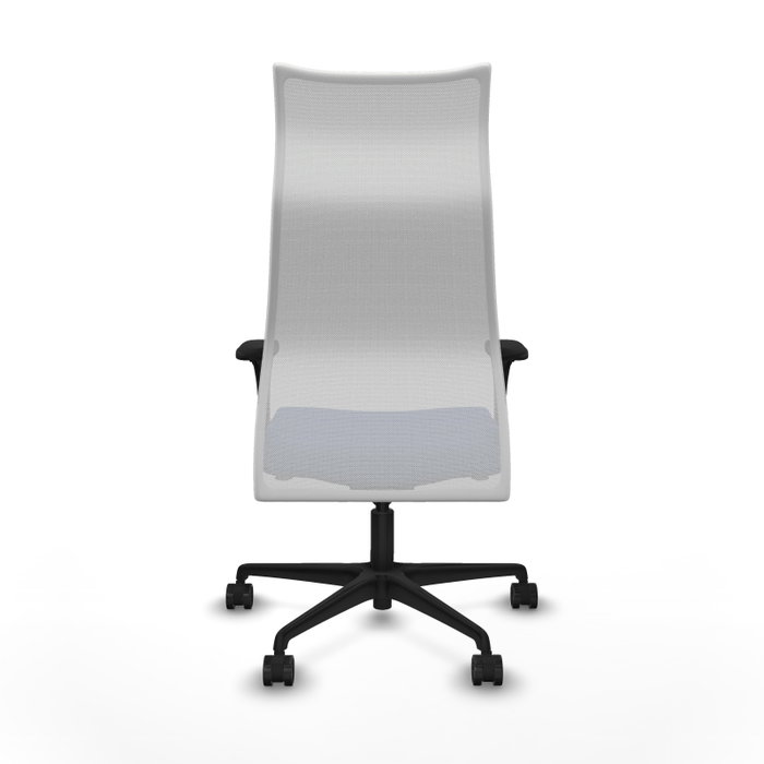 Piqueras y Crespo Chaise de Bureau Albacete XL Bleu marine et blanc