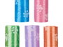 MASCOW Set de 15 rouleaux de sacs pour animaux multicolores