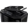 Thermaltake The TOWER 600 - Boîtier PC Moyen Tour Noir sans Alimentation - Format ATX - 2 Ventilateurs 140mm Inclus - Panneaux Verre Trempé - Ports USB-C et USB 3.0