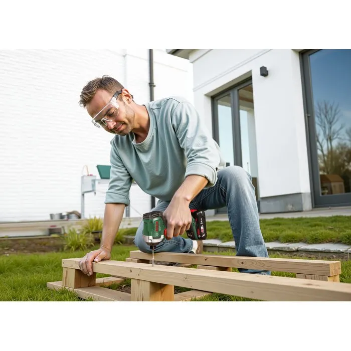 Bosch UniversalImpactDrive 18V-210 Visseuse à chocs sans fil 18V, couple max 210 Nm, compacte avec éclairage LED et puce Syneon, compatible batteries 18V POWER FOR ALL