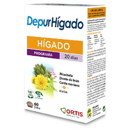 ORTIS Depur Hígado 60 comprimés