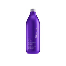 Shu Uemura - Yubi Shampooing Violet Antibrass 980 mL pour Cheveux Blonds et Décolorés - Neutralise les Reflets Jaunes, Hydrate et Redonne de l'Éclat
