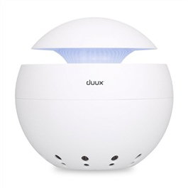 Duux DUAP02 Purificateur d'air Sphere Blanc avec diffuseur d'huiles essentielles et aromathérapie
