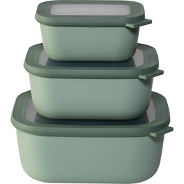 Mepal Cirqula Multi-Bowl Set 3-pcs Nordic Sage