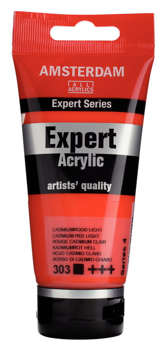 Amsterdam Expert Series Peinture Acrylique Rouge Cadmium Clair 303, 75 ml Amsterdam Expert Series Peinture Acrylique Rouge Cadmium Clair 303, 75 ml
