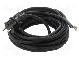 PLASTROL Câble d'alimentation H07RN-F 2x1,5mm² 10m