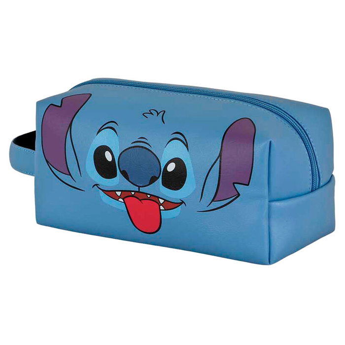 KARACTERMANIA Nécessaire de voyage Stitch Disney avec asa trasera, compartiment à fermeture éclair - 12x25x10 cm KARACTERMANIA Nécessaire de voyage Stitch Disney avec asa trasera, compartiment à fermeture éclair - 12x25x10 cm