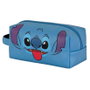 KARACTERMANIA Nécessaire de voyage Stitch Disney avec asa trasera, compartiment à fermeture éclair - 12x25x10 cm