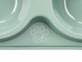 MASCOW Mangeoire double en plastique assortie