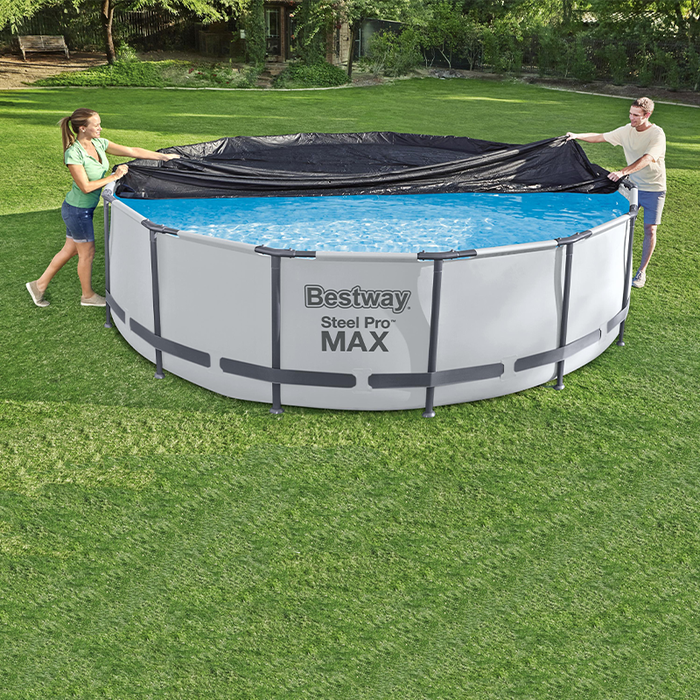 Bestway 58037 Bâche de Protection pour Piscine PVC Diamètre 370 cm Jardin Bestway 58037 Bâche de Protection pour Piscine PVC Diamètre 370 cm Jardin