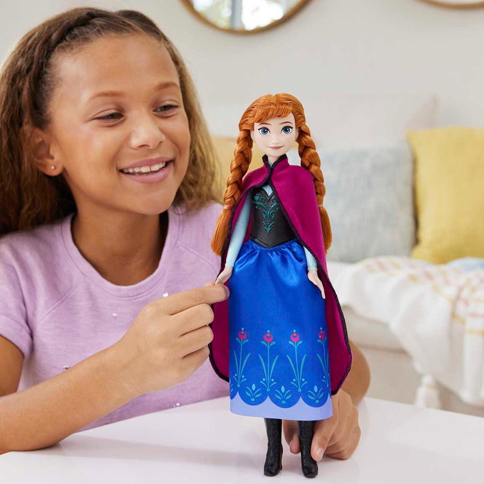 Mattel Disney La Reine des Neiges - Poupée Anna tenue de voyage