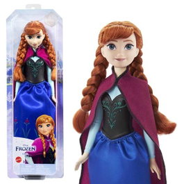 Mattel - Poupée Anna Voyageuse Frozen Disney 29 cm - Jouet Enfant Recommandé 3 à 99 ans