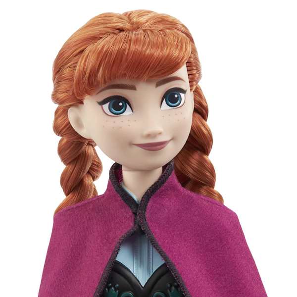 Mattel - Poupée Anna Voyageuse Frozen Disney 29 cm - Jouet Enfant Recommandé 3 à 99 ans Mattel - Poupée Anna Voyageuse Frozen Disney 29 cm - Jouet Enfant Recommandé 3 à 99 ans
