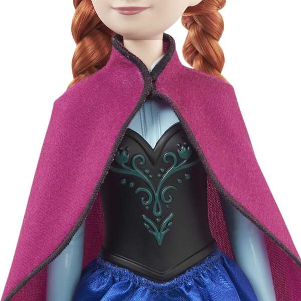 Mattel - Poupée Anna Voyageuse Frozen Disney 29 cm - Jouet Enfant Recommandé 3 à 99 ans Mattel - Poupée Anna Voyageuse Frozen Disney 29 cm - Jouet Enfant Recommandé 3 à 99 ans