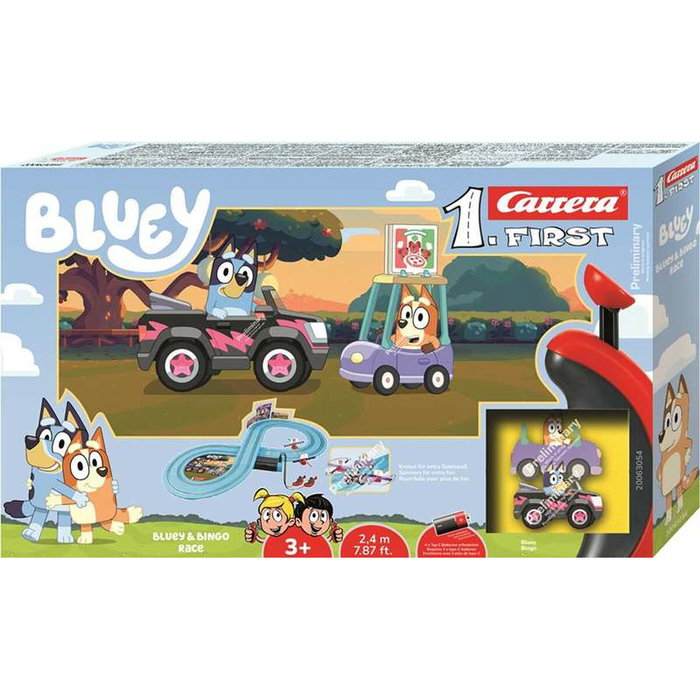 CARRERA Circuit de course Bluey & Bingo Race Bluey CARRERA Circuit de course Bluey & Bingo Race Bluey