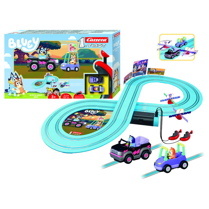 CARRERA Circuit de course Bluey & Bingo Race Bluey CARRERA Circuit de course Bluey & Bingo Race Bluey