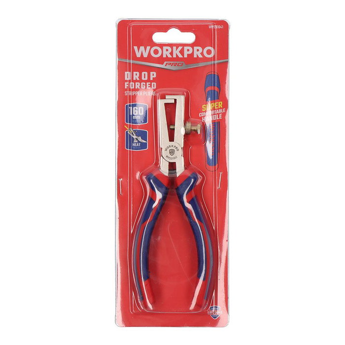 Pinces à dénuder les fils Workpro 16 cm