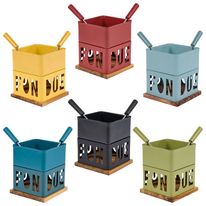 Cook Concept FONDUE C/2 PINCHOS COLORES