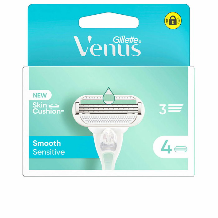 Gillette Venus Smooth Sensitive 4 recharges Gillette Venus Smooth Sensitive 4 recharges