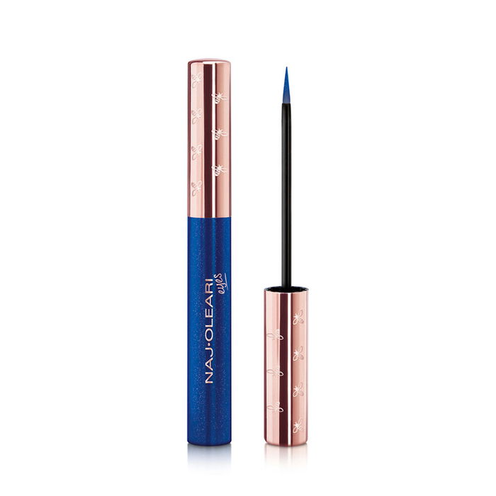 Naj Oleari Eyeliner liquide Impeccable et Précis - Teinte 02 Magnétique Bleu - 0.5 g - Maquillage yeux pour femmes Naj Oleari Eyeliner liquide Impeccable et Précis - Teinte 02 Magnétique Bleu - 0.5 g - Maquillage yeux pour femmes