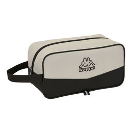 Range-Chaussures de Voyage Kappa Grey Noir Gris 29 x 15 x 14 cm