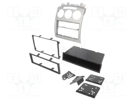 ACV Cadre de radio 2 DIN argent pour Mazda 5 2005-2010