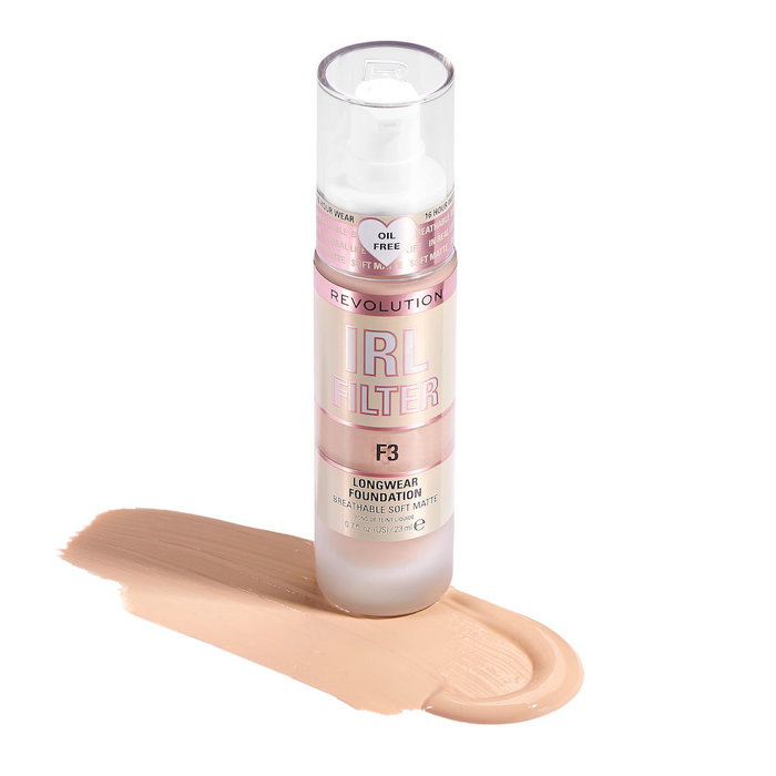 Revolution Make Up IRL FILTER fond de teint longue tenue F3