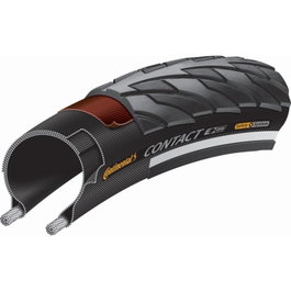 Continental Contact 28X1.75 Reflex Rigide Negro