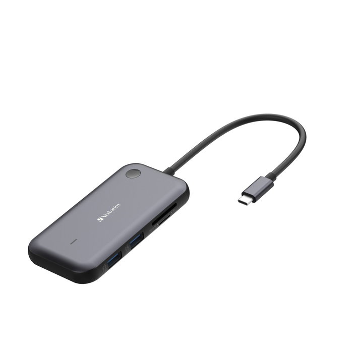 Verbatim Share My Screen Adaptateur vidéo sans fil USB-C avec Hub 1080p