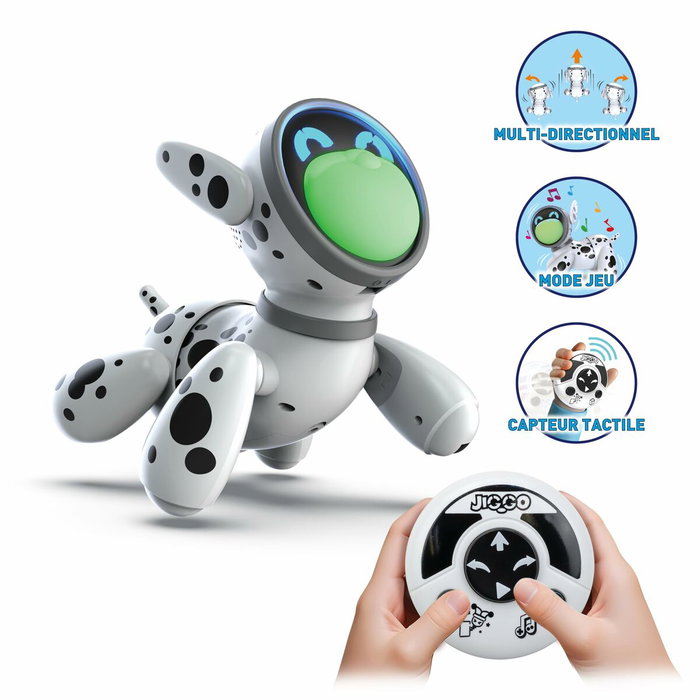 Silverlit Jiggo - Chien radiocommandé interactif multicolore